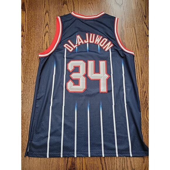 hakeem olajuwon jersey mitchell and ness